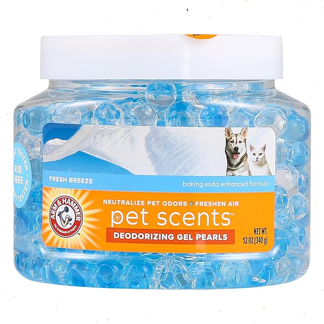 Perlas de Gel Arm & Hammer Air Care – 12 oz, Neutralizante de Olores para Mascotas