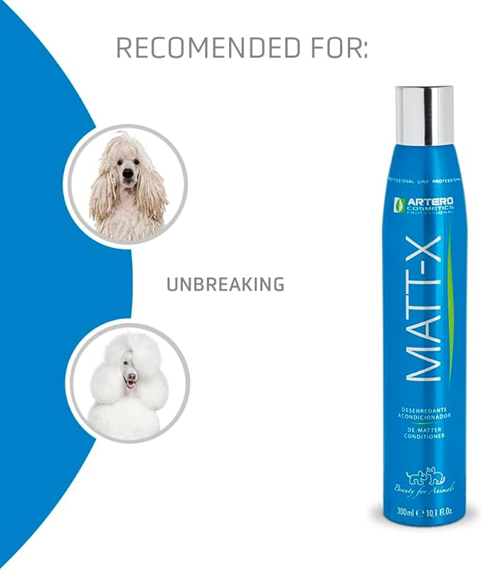Spray Desenredante Artero Matt-X para Perros (300ml) | Con Vitaminas y Efecto Volumen