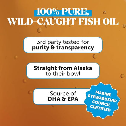 Pet Honesty Aceite de Pescado Omega 3 para Perros y Gatos (473ml)