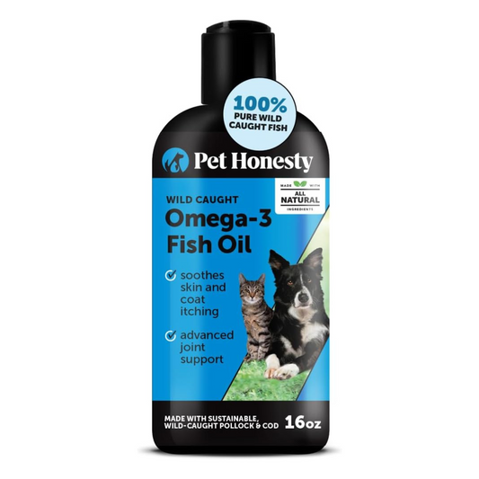 Pet Honesty Aceite de Pescado Omega 3 para Perros y Gatos (473ml)