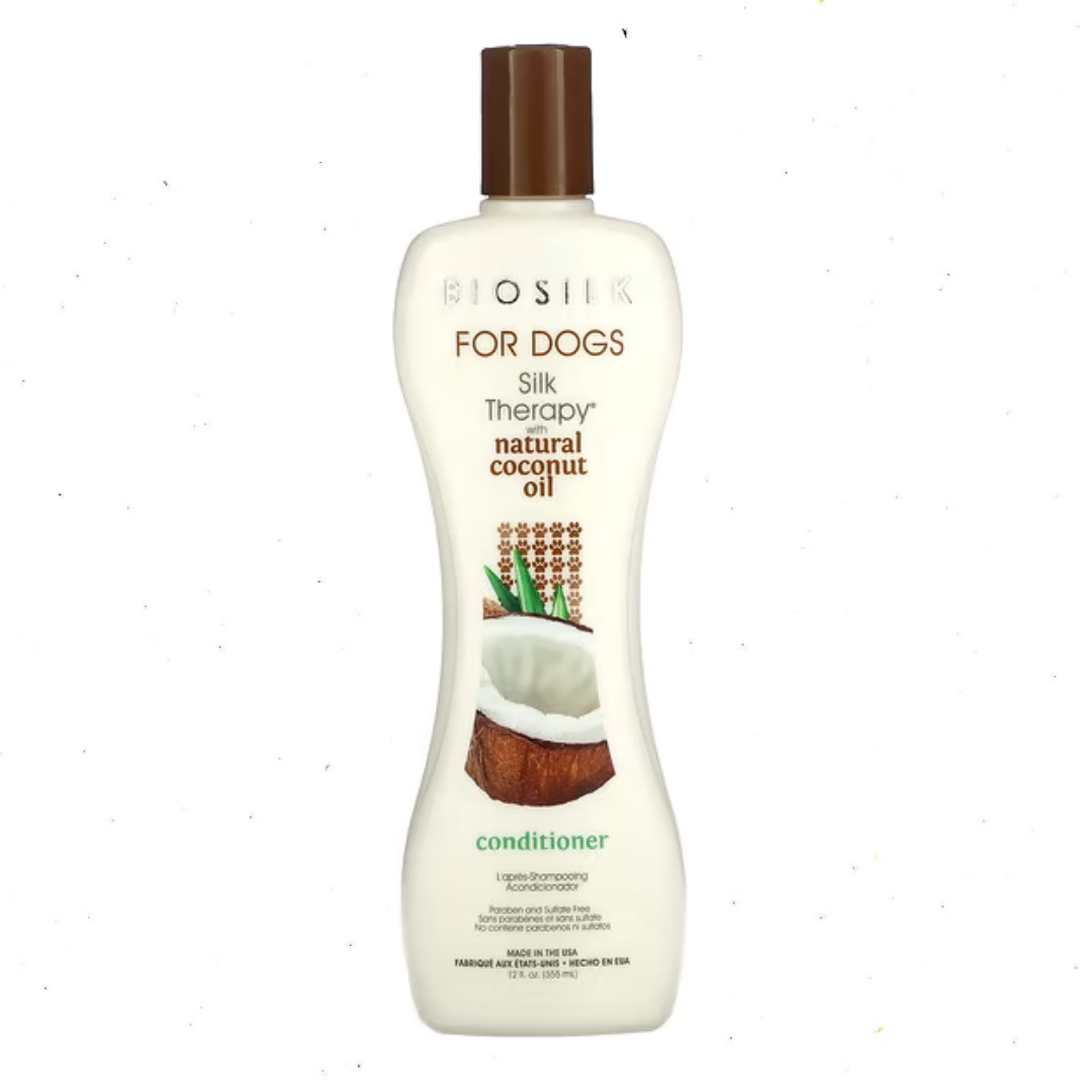BioSilk Acondicionador de Coco para Perros (355ml)