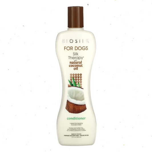 BioSilk Acondicionador de Coco para Perros (355ml)