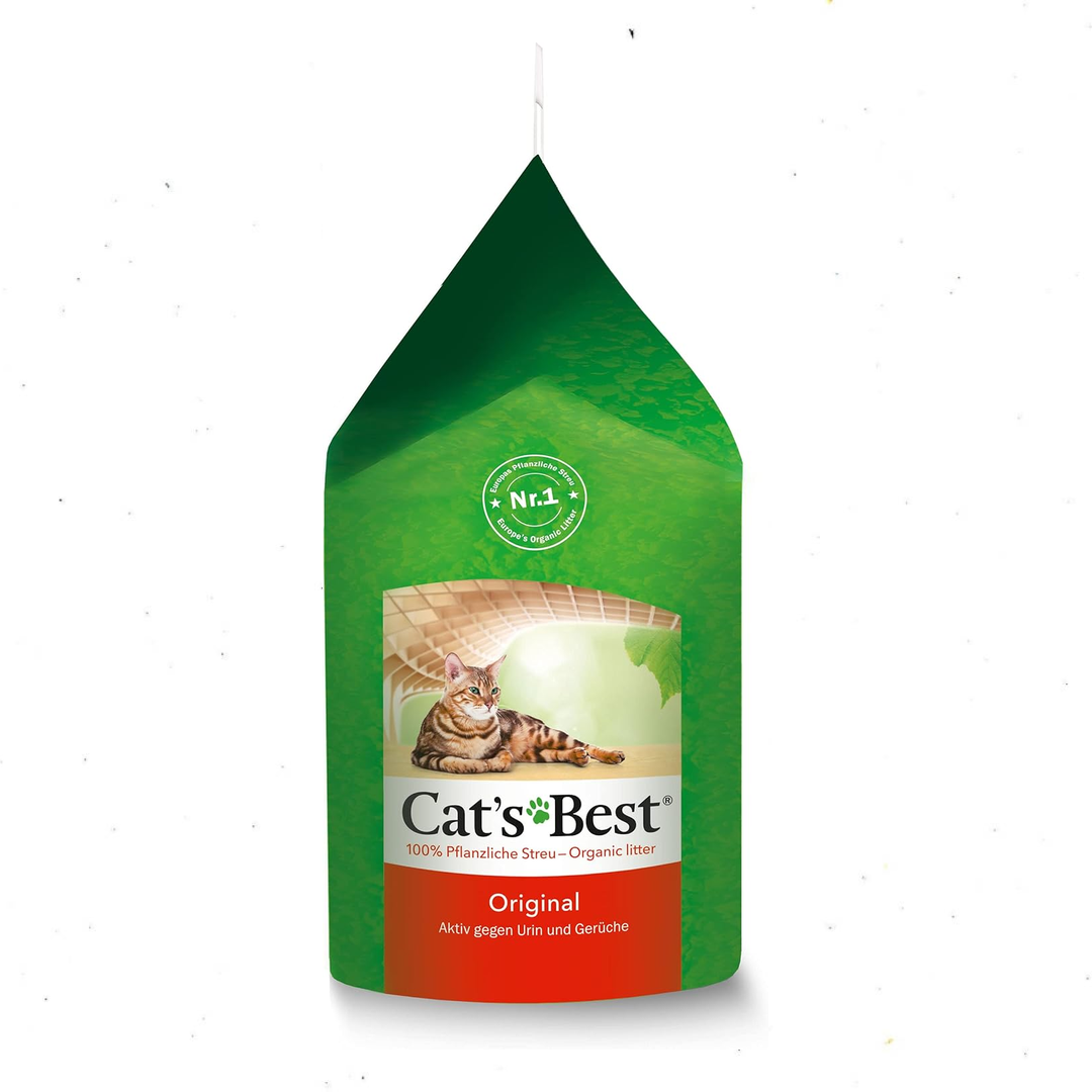 Cat’s Best Pellets Biodegradable – Arena Súper Premium para Gato, Ecológica y Libre de Polvo