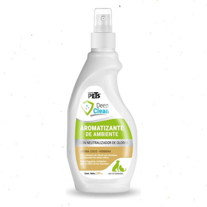 Fancy Pets Deep Clean – Aromatizante con Neutralizador de Olores (250 ml)