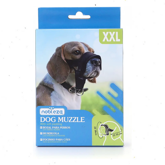 Bozal para Perro Nobleza – Ajustable, Cómodo y Seguro