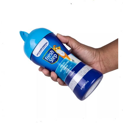 Polvo Desodorizante Fresh Step con Carbón Activado – 15 oz, Control de Olores para Arenero