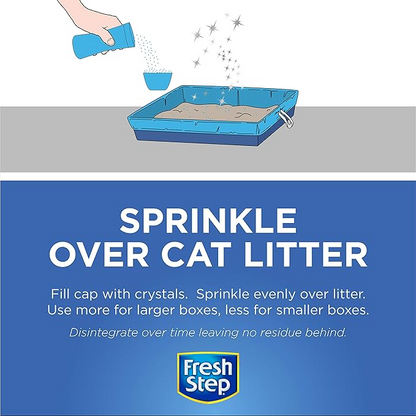 Cristales Aromáticos Fresh Step – Desodorizante para Arenero de Gato, Aroma Fresco