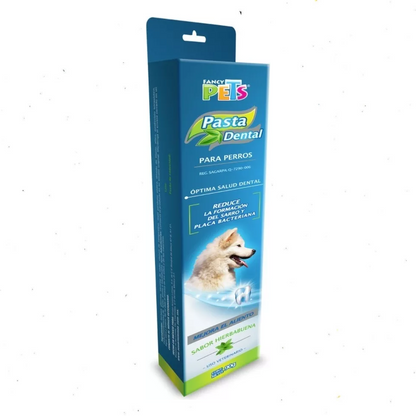 Pasta Dental para Perros Fancy Pets – 90 g, Sabor Hierbabuena