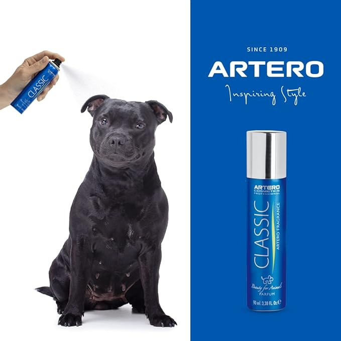 Perfume Artero Classic – 90 ml, Fragancia Suave y Elegante para Perros y Gatos