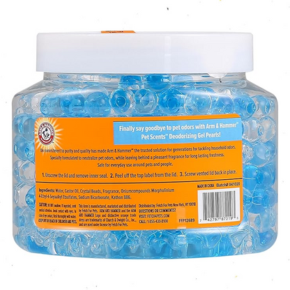 Perlas de Gel Arm & Hammer Air Care – 12 oz, Neutralizante de Olores para Mascotas