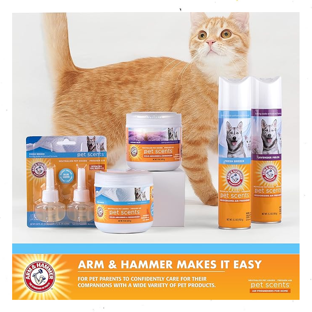 Perlas de Gel Arm & Hammer Air Care – 12 oz, Neutralizante de Olores para Mascotas