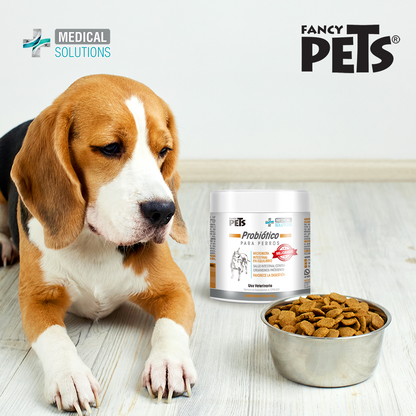 Fancy Pets Probiótico en Polvo para Perros (90g) | Salud Digestiva y Refuerzo Inmunológico