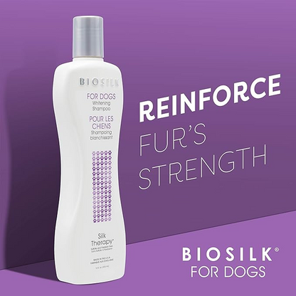 BioSilk Shampoo Blanqueador para Perros (355ml)
