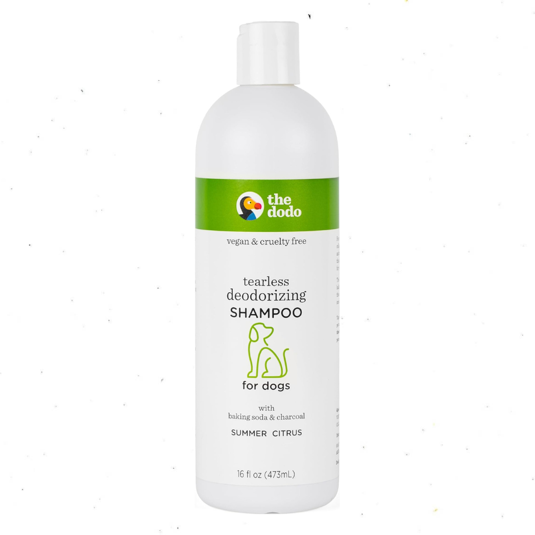 Shampoo Desodorizante Sin Lágrimas The Dodo Summer Citrus para Perros (473ml)