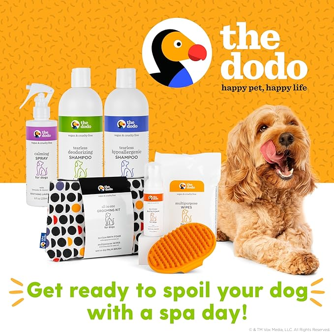 Shampoo Desodorizante Sin Lágrimas The Dodo Summer Citrus para Perros (473ml)