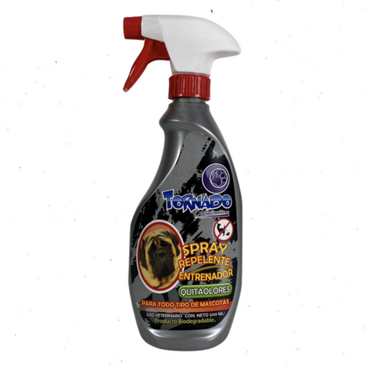 Spray Repelente Entrenador Tornado Quitaolores (500ml)