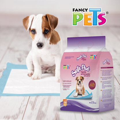 Fancy Pets Tapete Entrenador para Perros – 14 Piezas, Súper Absorbente y Antiderrames